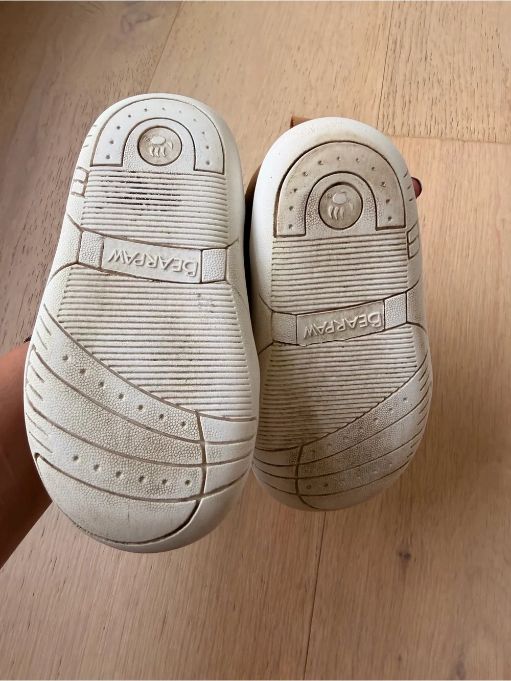 Bearpaw Brown Toddler Velcro Casual Sneakers